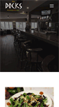 Mobile Screenshot of docksrestaurantbar.com